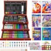 Art Supplies, 269 Piece Deluxe Art Set with 6 Drawing Pads