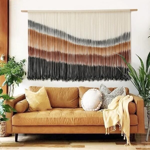 Macrame Wall Hanging Macrame Wall Decor Large-Scale