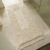 Beautiful Boho Rug with Tassels for Your Bedroom or Bathroom