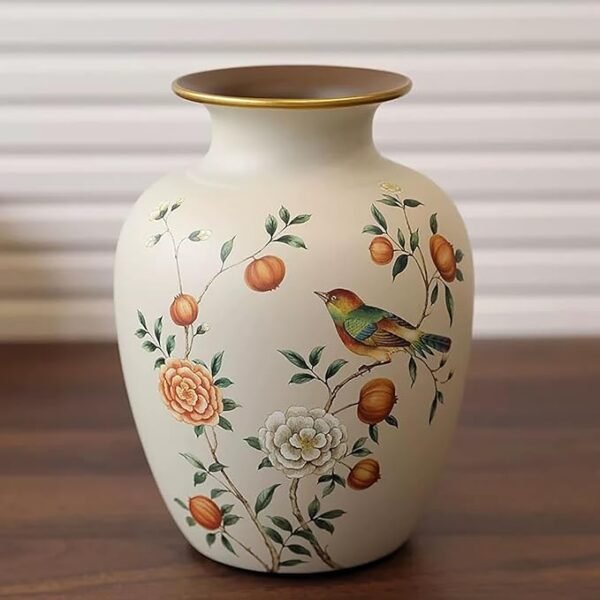 Ceramic Flower Vase, Vintage Home Decor Vases