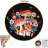 Maelys Mushroom Embroidery Kits for Beginners