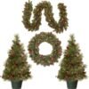 LED Lights Holiday Christmas 4-Piece Set