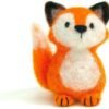 Fox Felt Animals Needle Felting Kit, 3'' x 2.5''