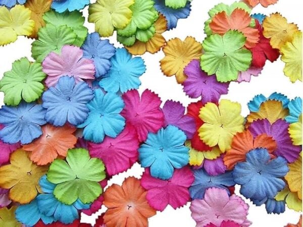 RATREE 888 Handmade 100 pcs Patch Starburst Flowers 29x29mm