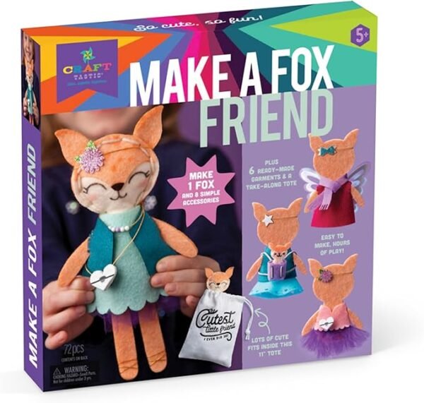 1 Craft-tastic Make a Fox Friend Craft Kit