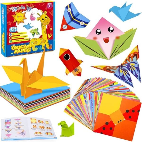 Aigybobo Origami Paper Set, 308PCS