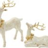 DN DECONATION 2PCS Christmas Reindeer Decoration