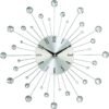 Deco 79 Metal Starburst Decorative Wall Clock