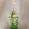 Hanging Planter with Lights Indoor Macrame Plant Hanger