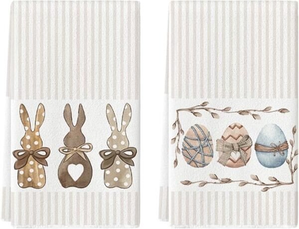 1 Artoid Mode , 18x26 Inch Spring Decoration Hand Towels Set of 2