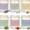 6 Pack Candles for Home Scented Aromatherapy Candles