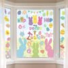 Sarybei 9 Sheet Reusable Static Peeps Window Stickers
