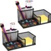 Byjoph 2 Pieces Pen Holder for Desk