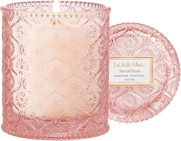 1 andalwood Rose Candle, Scented Candles