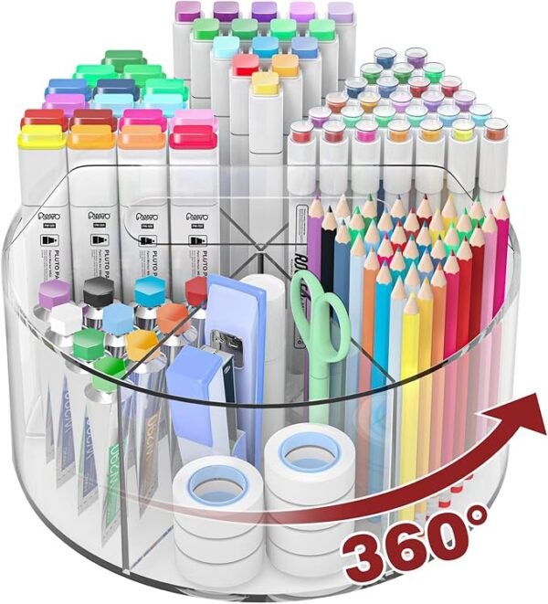 Absonic 360-Degree Rotating Pencil Holder