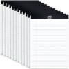 Alitte Legal Notepads 8.5 x 11, Pack of 12 ,50 Sheets Per Notebook