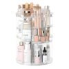 Rotating Makeup Organizer, DIY 8 Adjustable Layers Spinning Skincare Organizer