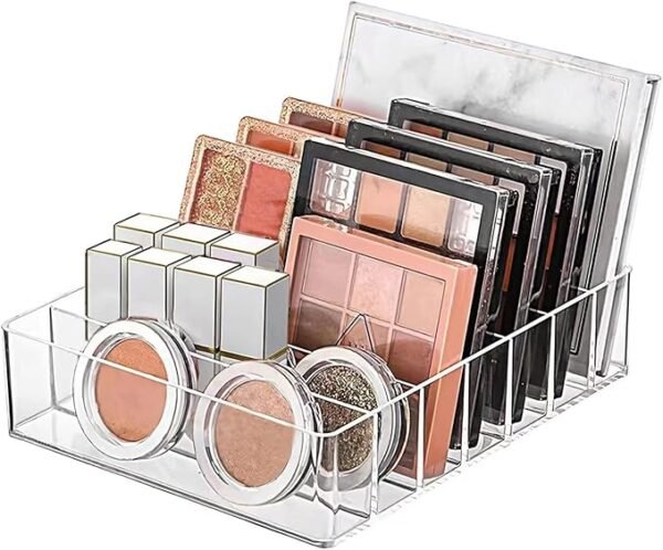 WECHENG Makeup Organizer for Eyeshadow Palette and Lipstick Organizer