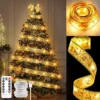 KPROE 32Ft 100 LED Christmas Tree Copper 8 Lighting Modes