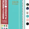 2025 Planner - Weekly and Monthly Planner Spiral Bound, January 2025