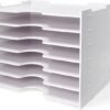 SONGWAY 7 Tier Wide Document Holder, White
