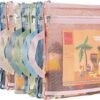 TrueLux 10 Pack Colored Mesh Zipper Pouch Bags
