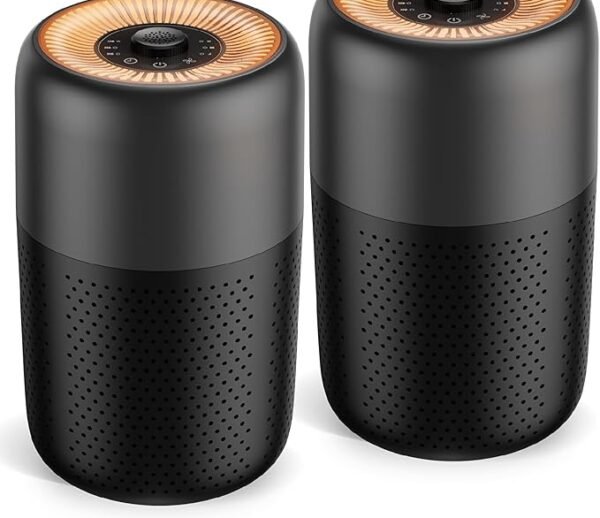 TPLMB 2 Pack TPLMB Air Purifiers for Bedroom H13 HEPA Filter,Fragrance for Better Sleep