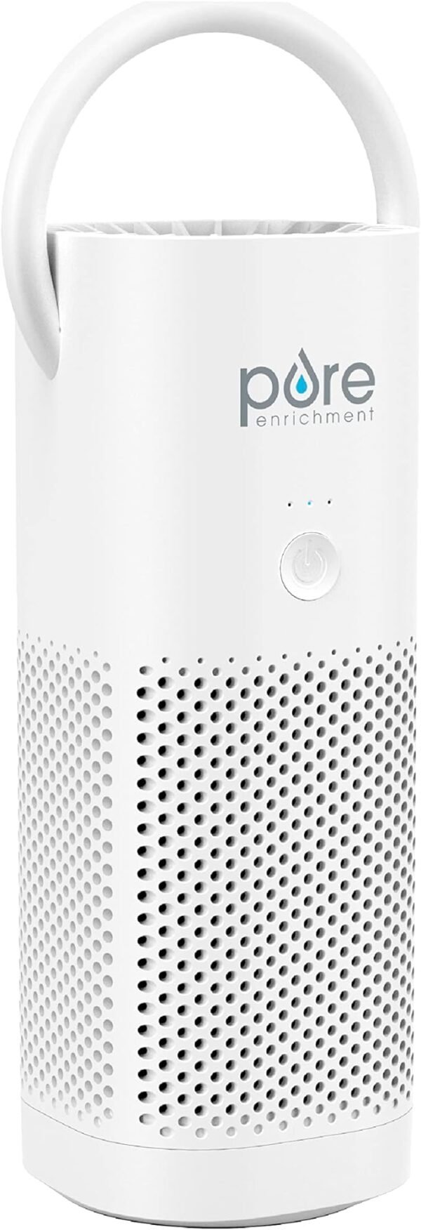 Pure Enrichment PureZone Mini Portable Air Purifier - Cordless True HEPA Filter Cleans Air & Eliminates 99.97%