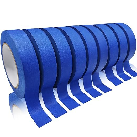 Masking Tape, Blue Painters Tape, Master Adhesive Paper Tape, Multi-Surface Painter's