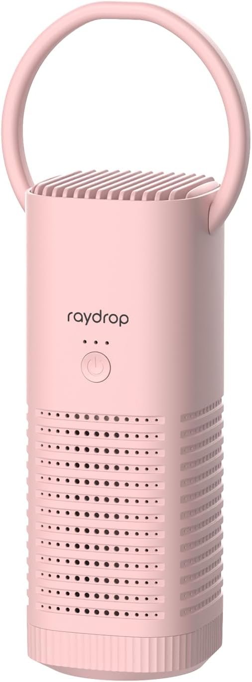 raydrop  Portable Mini Air Purifier, Cordless Small HEPA Air Purifier