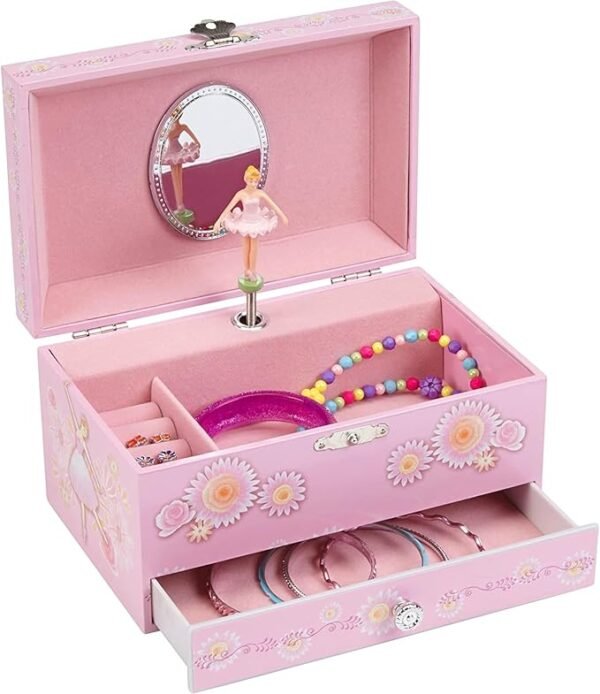 Jewelkeeper Musical Ballerina Girls Music Box