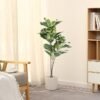 Artificial Rubber Tree Plant 43in
