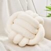 Knot Pillow Ball, Soft Home Decorative Round Throw Pillow