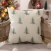 Christmas Pillow Covers 18x18 inch Set of 2 Christmas Tree