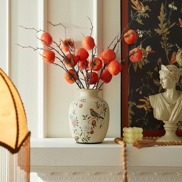 Ceramic Flower Vase, Vintage Home Decor Vases
