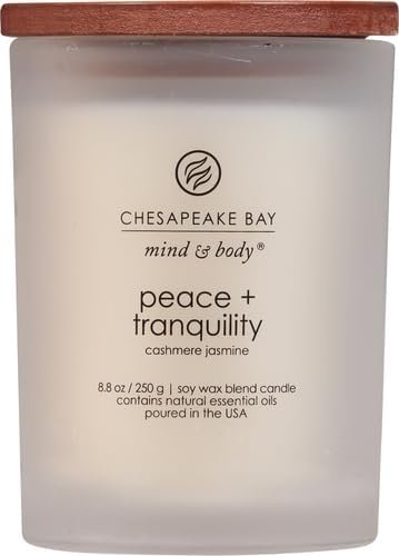 2 Candle Scented Candle, Peace + Tranquility