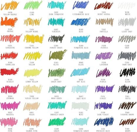 Oil Pastels Set of 48 Colors, Soft Oil Pastels for Art Painting