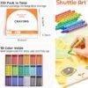 Crayon Bulk Class Pack - 720 Count, 18 Assorted Colors with 40 Crayons per Color