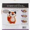 Fox Felt Animals Needle Felting Kit, 3'' x 2.5''