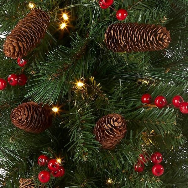 2 LED Lights Holiday Christmas 4-Piece Set