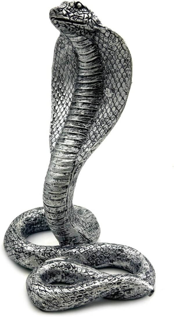 SHTWX Vintage King Cobra Snake Statue Figurine Sculpture