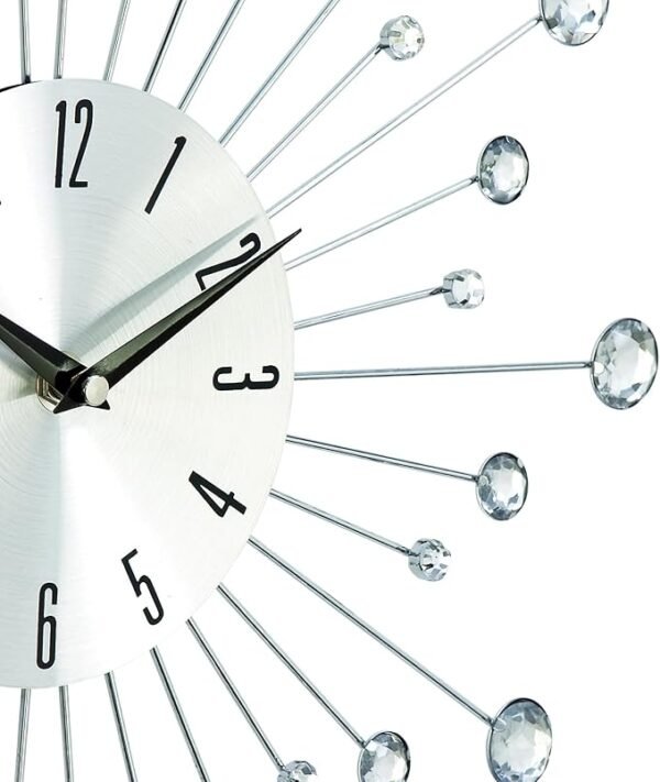 Deco 79 Metal Starburst Decorative Wall Clock