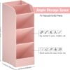 Asten Large Capacity Pen Storage Organizer with 5 Compartment (Pink, 1 Pack)