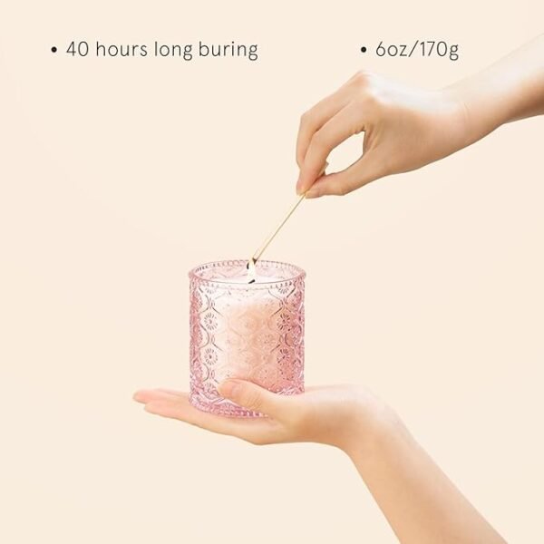 2 andalwood Rose Candle, Scented Candles