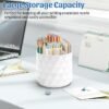 Minimaliving 360°Rotating Office Desk Accessories (White)