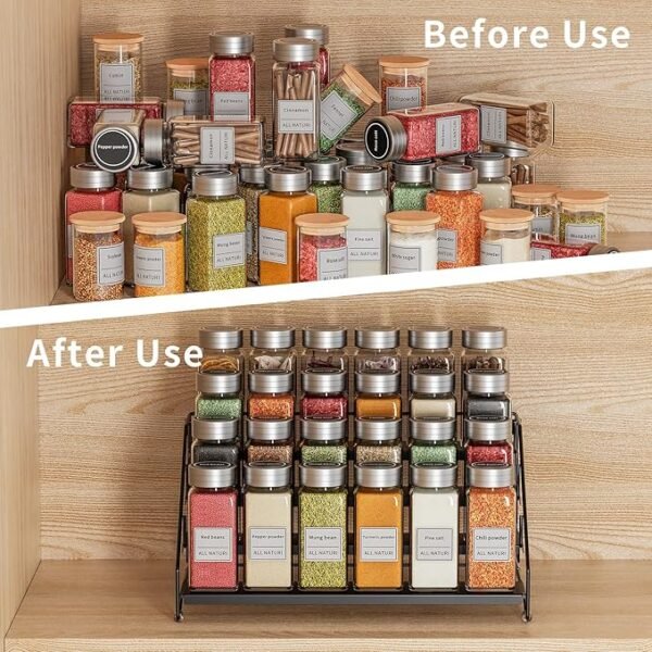 Spice Rack Organizer for Cabinet Pantry,4 Tier