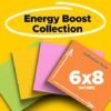 Post-it Super Sticky Lined Notes, 4 Sticky Note Pads, 8 x 6 in.