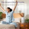 LEVOIT Air Purifiers for Bedroom Home, 3-in-1 Filter Cleaner with Fragrance Sponge for Better Sleep