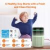 AIRROMI Air Purifier for Bedroom Home,HEPA Filter,Covers Upto 549 Ft²