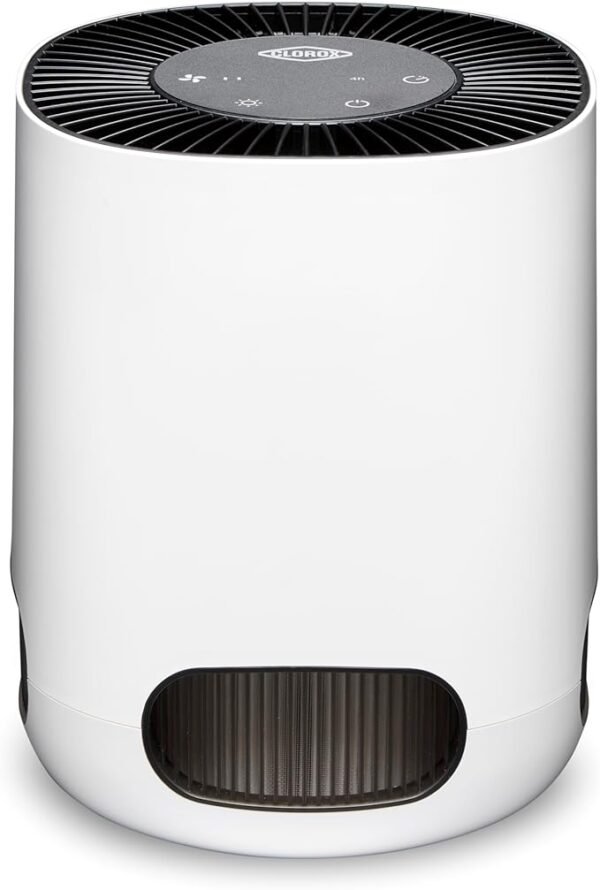 Clorox Air Purifiers for Home, True HEPA Filter, Small Rooms Up to 200 Sq Ft